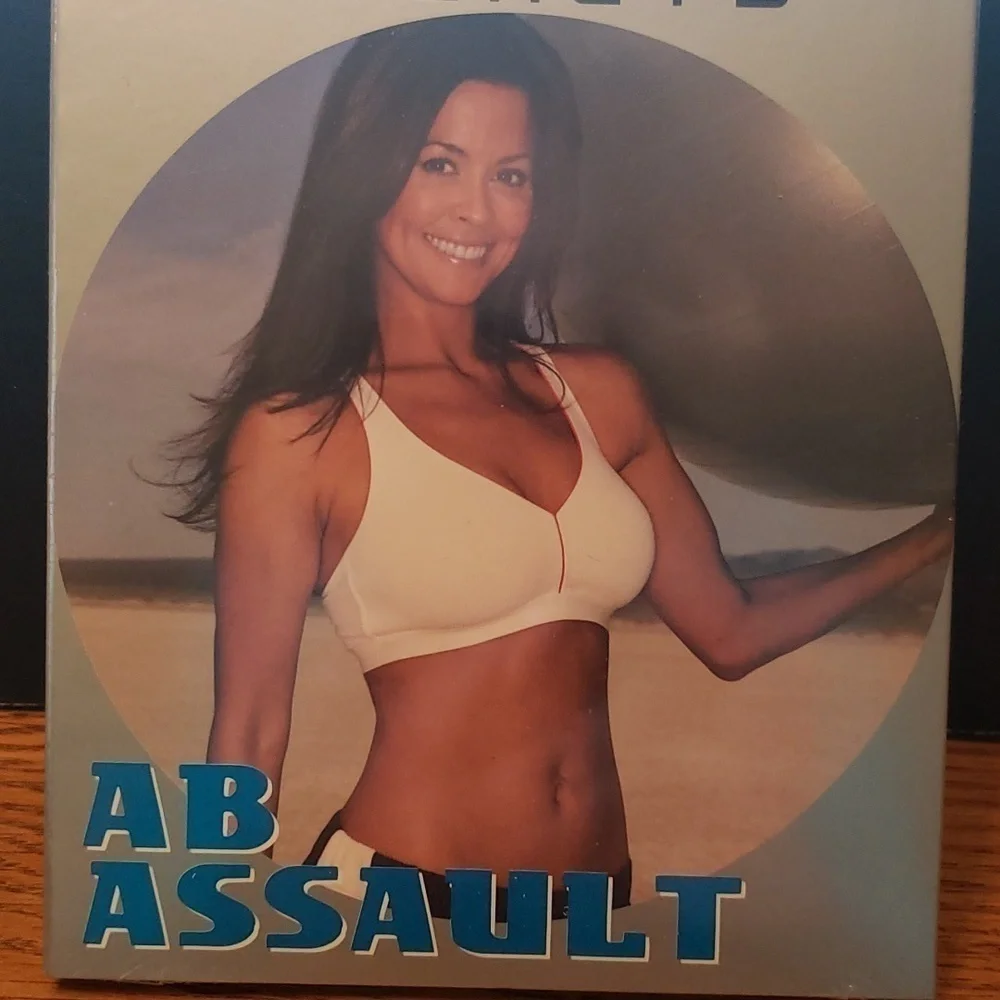 Nwot Unopened Exercise DVD: Ab Assault Brooke Burke Gunner Peterson - Picture 2 of 8